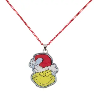 Earrings and Necklace Set Peers Hardy The Grinch Christmas image-2