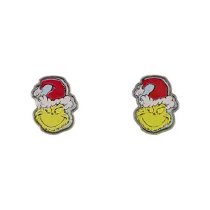 Earrings and Necklace Set Peers Hardy The Grinch Christmas image-3