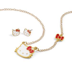 8435507890823-collana-e-orecchini-ragazza-peers-hardy-hello-kitty-dorato-tu