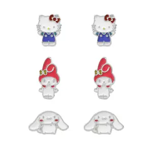 Girl's earrings Peers Hardy Hello Kitty & Friends (x3) image-0