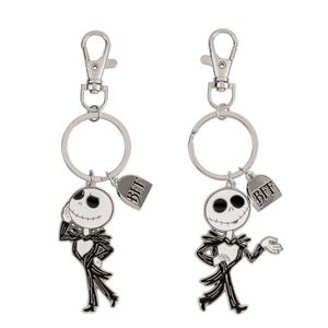 Porte-clé Peers Hardy Disney Nightmare Before Christmas Jakks Skellington (x2)