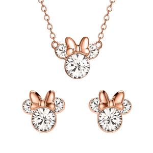 Halskæde + ørehængere til kvinder Peers Hardy Disney Minnie