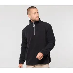 Fleece with contrasting zip neck Pen Duick image-3