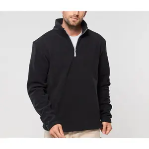 Fleece with contrasting zip neck Pen Duick image-4