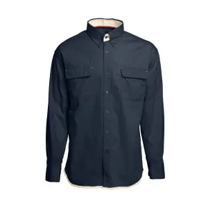 Overhemd met lange mouwen en 2 zakken Pen Duick image-0