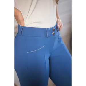 Reithose mit Vollgrip für Damen Pénélope Sybille image-5