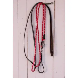 Deutsche Zügel aus Leder und Seil Pénélope image-0