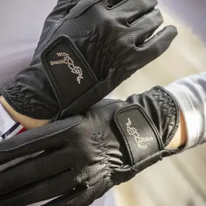 Guantes de equitación Pénélope Prisma Strass image-1