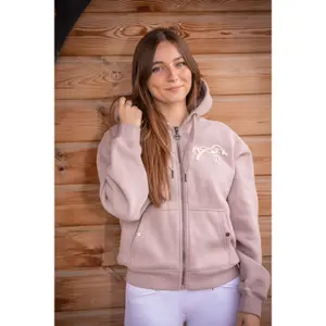 Sweatshirt zippé à capuche femme Pénélope Favorite image-0