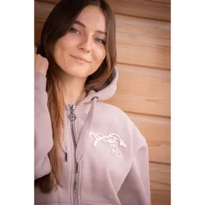Sweatshirt zippé à capuche femme Pénélope Favorite image-3
