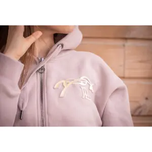 Sweatshirt zippé à capuche femme Pénélope Favorite image-6