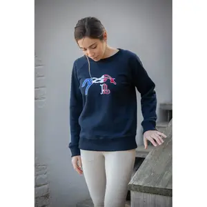 Sweatshirt Reiten Frau Pénélope Chloé image-0