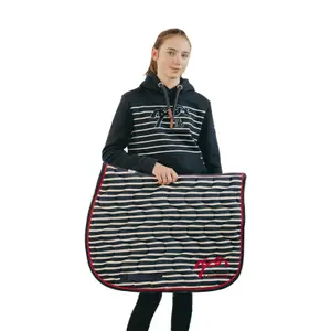 Sweatshirt équitation à capuche fille Pénélope Océane image-0