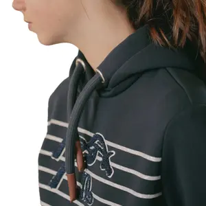 Sweatshirt équitation à capuche fille Pénélope Océane image-4