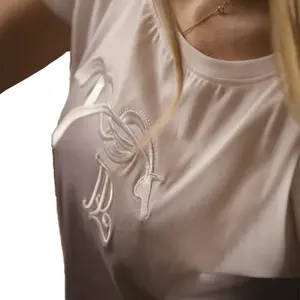 Koszulka dla dziewczynki Pénélope Poppy Strass image-2