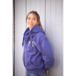 Sudadera con capucha y cremallera para mujer Pénélope Favorite image-4