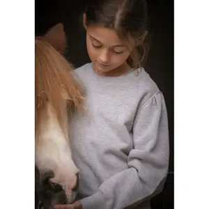 Sweatshirt Reiten Mädchen Pénélope Cassou image-1