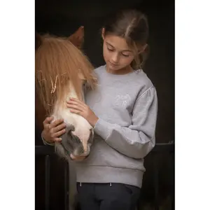 Sweatshirt Reiten Mädchen Pénélope Cassou image-3