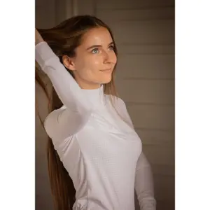 Långärmad tävlingspolo för damer Pénélope Florence image-3