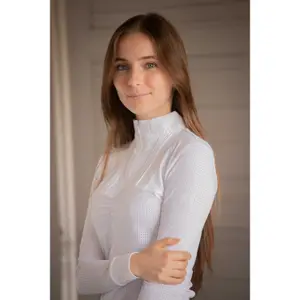 Långärmad tävlingspolo för damer Pénélope Florence image-0