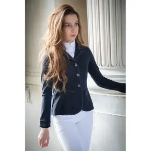 Turnierreiterjacke Mädchen Pénélope Paris Air Soft image-0