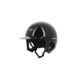 Riding helmet with polo visor Pénélope