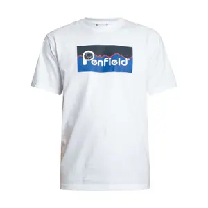 T-shirta z dużym oryginalnym logo Penfield