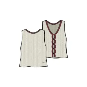 Camiseta de tirantes de niña Pepe Jeans Frankie image-0