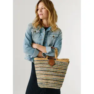 Borsa a mano in paglia donna Pepe Jeans Nova Jean image-2