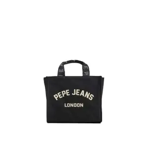Canvas shoulder bag for women Pepe Jeans Trisha image-0
