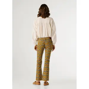 Pantaloni svasati a vita media donna Pepe Jeans Fredja image-4