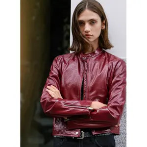 Leather jacket woman Pepe Jeans Ruby image-6