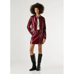 Leather jacket woman Pepe Jeans Ruby image-3