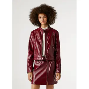 Leather jacket woman Pepe Jeans Ruby image-2