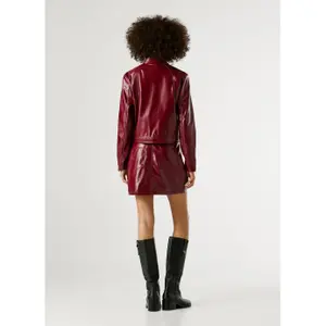 Leather jacket woman Pepe Jeans Ruby image-4