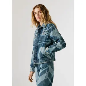 Women's denim jacket Pepe Jeans Jude Iconic Union image-6