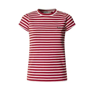 Ριγέ μπλουζάκι γυναίκα Pepe Jeans Merida image-0