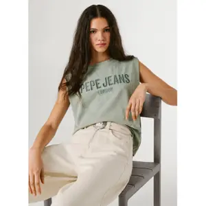 Γυναικείο αμάνικο μπλουζάκι Pepe Jeans Mirari image-6