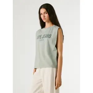 Γυναικείο αμάνικο μπλουζάκι Pepe Jeans Mirari image-5