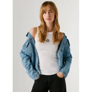 Γυναικείο αμάνικο μπλουζάκι Pepe Jeans Phoenix image-5