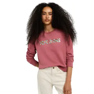 Sweatshirt woman Pepe Jeans Celeste image-0