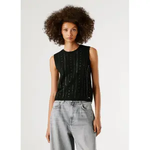 Women's sleeveless sweater Pepe Jeans Elaine image-1