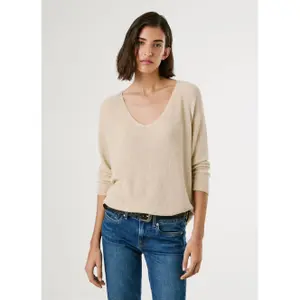 Polo med V-hals til kvinder Pepe Jeans Coco image-2