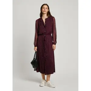 Vestido de manga comprida feminino Pepe Jeans Britt image-2