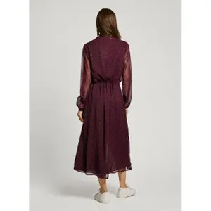 Vestido de manga comprida feminino Pepe Jeans Britt image-5