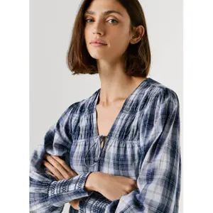 Women's dress Pepe Jeans Bianc image-6