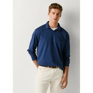 Long-sleeved polo shirt Pepe Jeans Cyril image-1