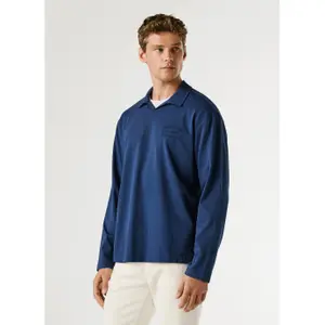 Long-sleeved polo shirt Pepe Jeans Cyril image-3