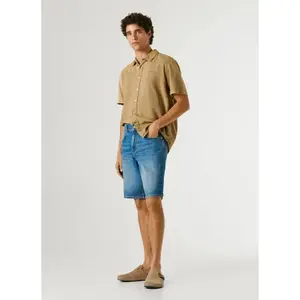 Short Tapered Jeans Pepe Jeans Camden Bright image-3