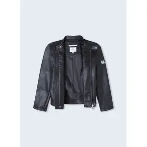 Child leather jacket Pepe Jeans Miller image-5